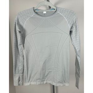 IVIVVA by Lululemon Gray Swiftly Fly Tech Long Sleeve Tee Shirts Girls 14